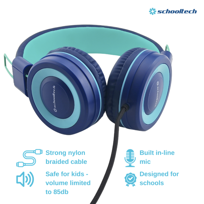 SchoolTech Extra Sturdy Headphones with USB-C - Image 3